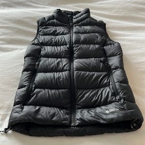 REI CO-OP Black Down Vest Women’s XS